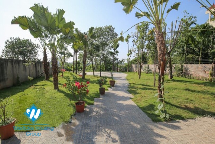 Beautiful spacious villa for rent near French school, Long Bien, Hanoi